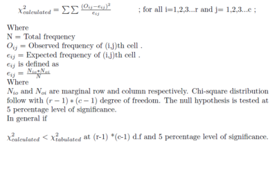 chi-square