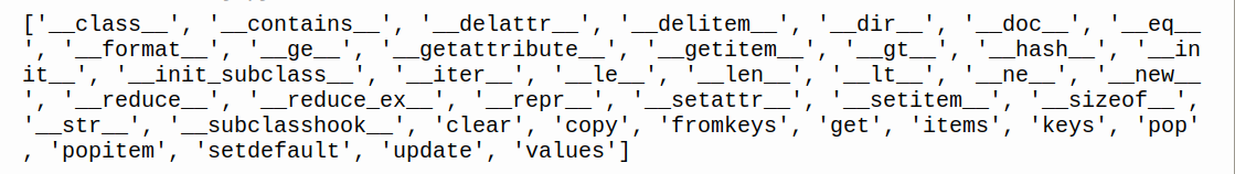 Dictionary-Methods-in-Python