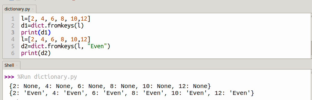 Dictionary Methods in Python