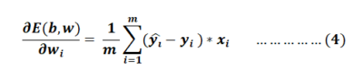 Gradient of Mean Squared Error