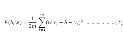 Cost function