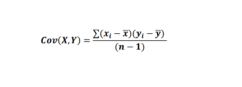 Covariance and and Correlation