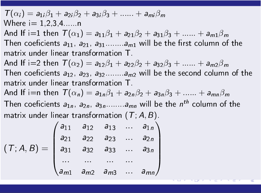 Matrix-of-a-Linear-Transformation